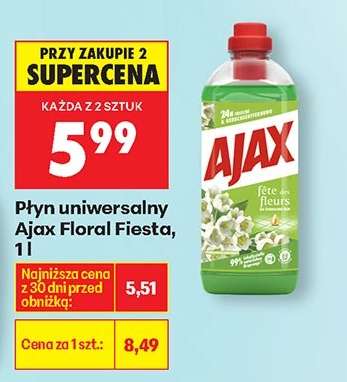 Płyn uniwersalny Ajax Floral Fiesta, 1 l