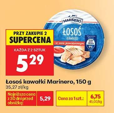 Łosoś kawałki Marinero, 150 g
