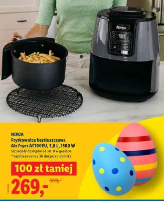 NINJA Frytkownica beztłuszczowa Air Fryer AF100EU