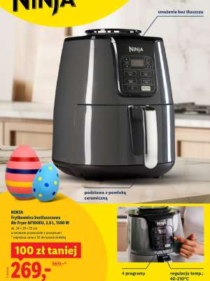 NINJA Frytkownica beztłuszczowa Air Fryer AF100EU