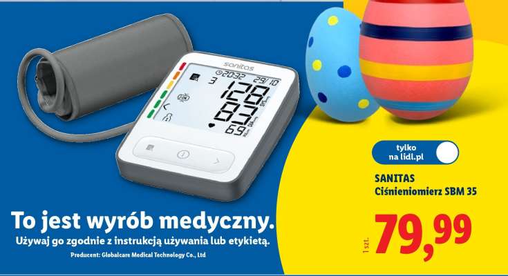 SANITAS Ciśnieniomierz SBM 35