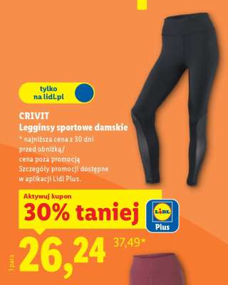 Crivit Legginsy sportowe damskie