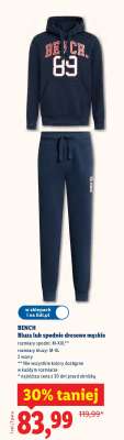 BENCH Bluza lub spodnie dresowe męskie