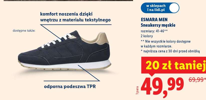 Esmara men Sneakersy męskie
