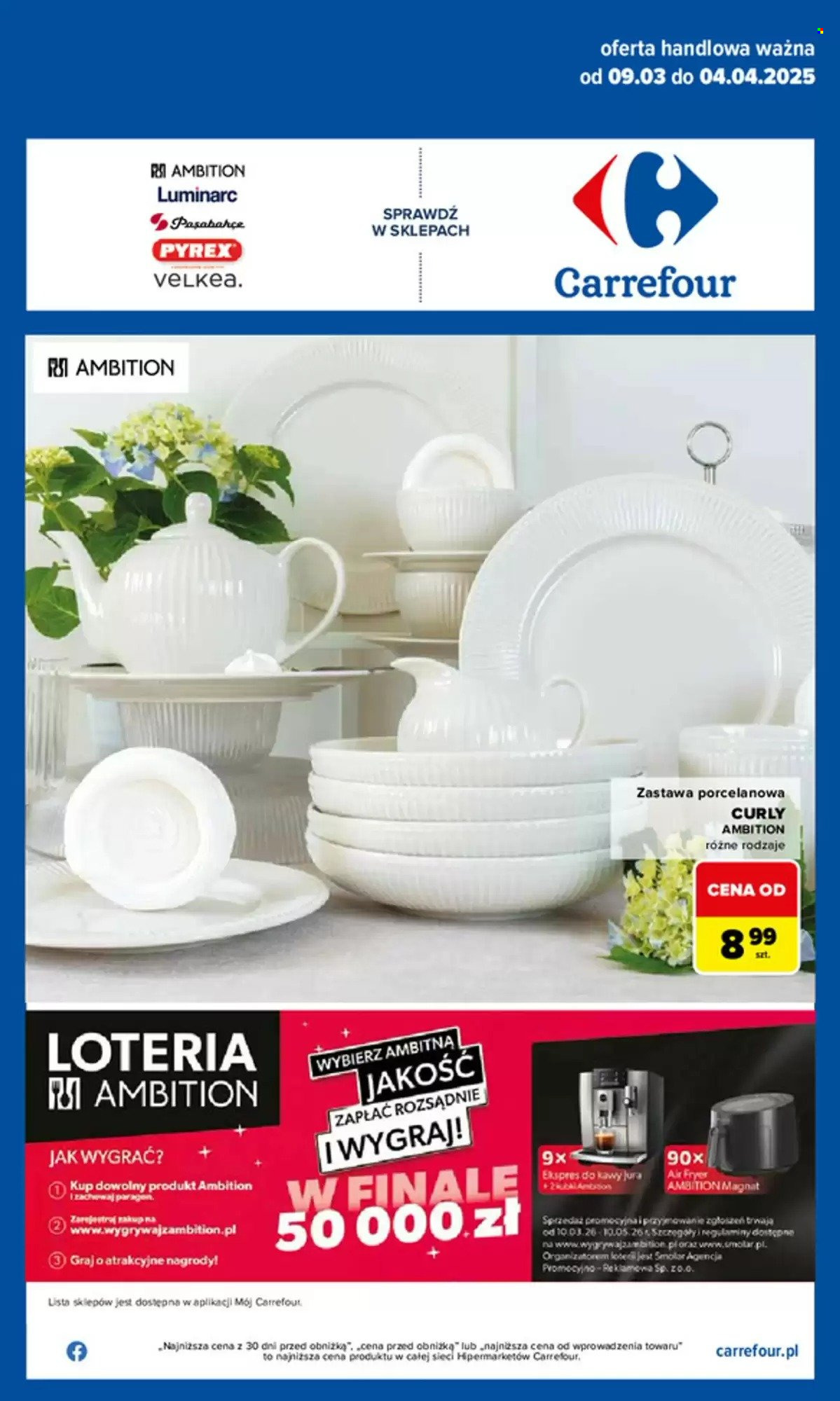 Gazetka Carrefour - 9.03.2026 - 4.04.2026. Strona 1