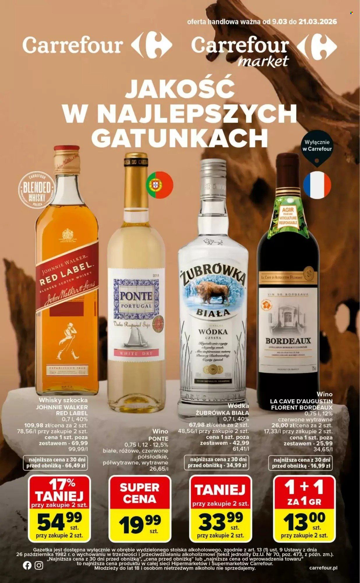 Gazetka Carrefour - 9.03.2026 - 21.03.2026. Strona 1