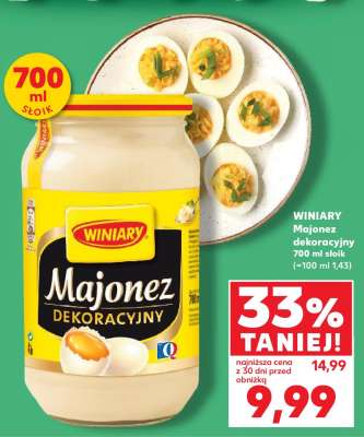 WINIARY Majonez dekoracyjny 700 ml słoik