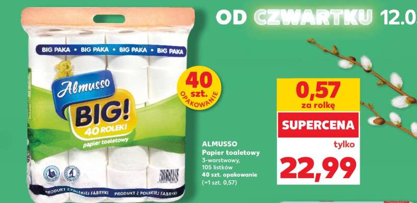 ALMUSSO Papier toaletowy