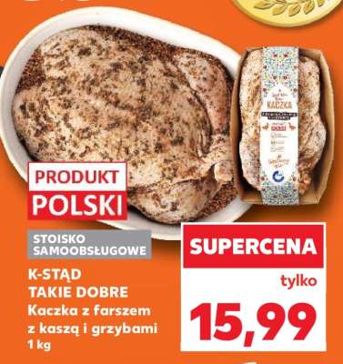 K-STA'D TAKIE DOBRE Kaczka z farszem z kaszą i grzybami 1 kg
