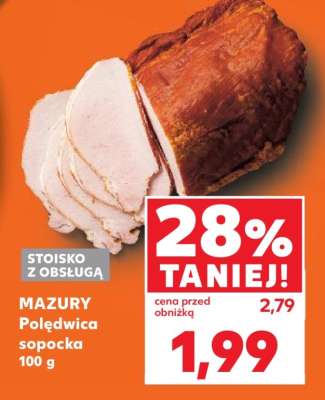 MAZURY Polędwica sopocka 100 g