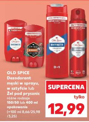 OLD SPICE Dezodorant męski w sprayu, w sztyfcie lub Żel pod prysznic