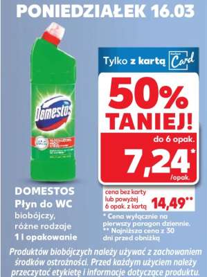 DOMESTOS Płyn do WC