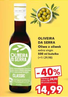 OLIVEIRA DA SERRA Oliwa z oliwek extra virgin 500 ml butelka