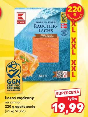 Łosoś wędzony na zimno