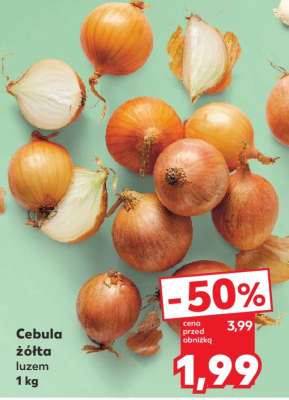 Cebula żółta luzem 1 kg