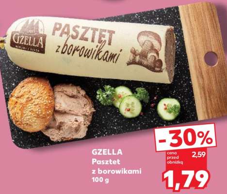 GZELLA Pasztet z borowikami 100 g