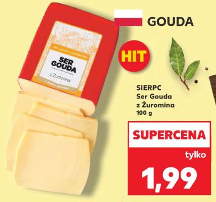 SIERPC Ser Gouda z Żuromina 100 g