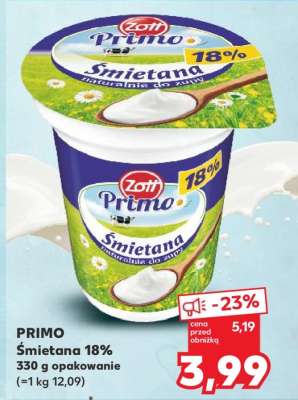 PRIMO Śmietana 18%