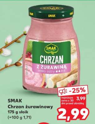 SMAK Chrzan żurawinowy