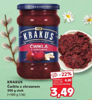 KRAKUS Ćwikła z chrzanem
