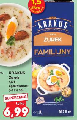 KRAKUS Żurek 1,5 l opakowanie