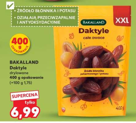 BAKALLAND Daktyle drylowane