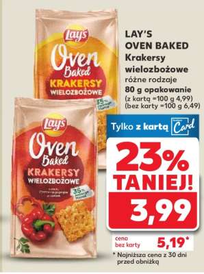 LAY’S OVEN BAKED Krakersy wieloziarniste