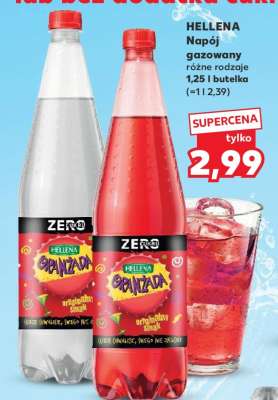 HELLENA Napój gazowany różne rodzaje