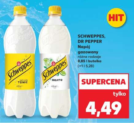 SCHWEPPES, DR. PEPPER