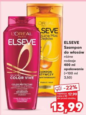 ELSEVE Szampon do włosów różne rodzaje