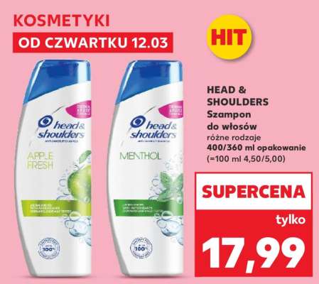 HEAD & SHOULDERS Szampon do włosów
