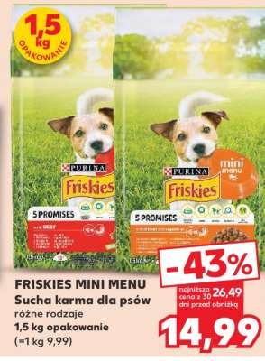 FRISKIES MINI MENU