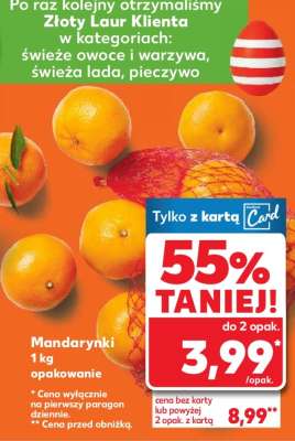 Mandarynki 1 kg opakowanie