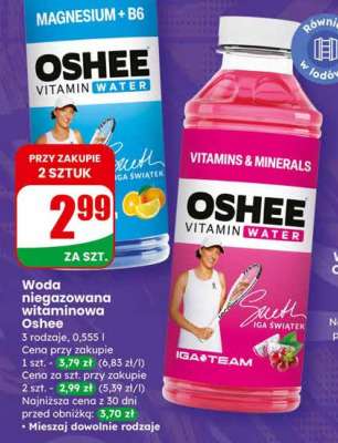 Woda niegazowana witaminowa Oshee