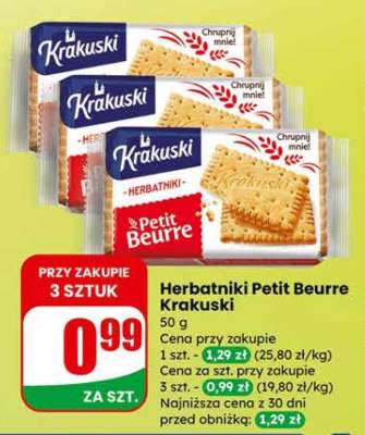 Herbatniki PETIT BEURRE KRAKUSKI