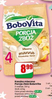 Kaszka mleczna Porcja Zbóż BoboVita