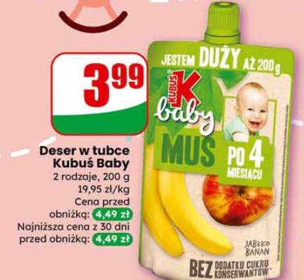 Deser w tubce Kubuś Baby