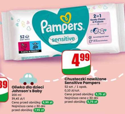 Chusteczki nawilżane Sensitive Pampers