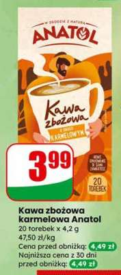 Kawa zbożowa karmelowa Anatol