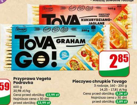 Pieczywo chrupkie Tovago