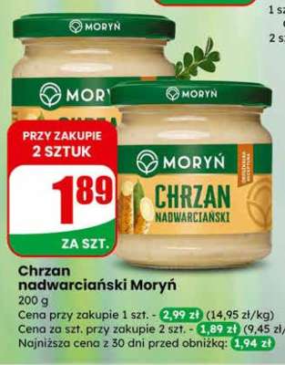 Chrzan nadwarciański Moryń