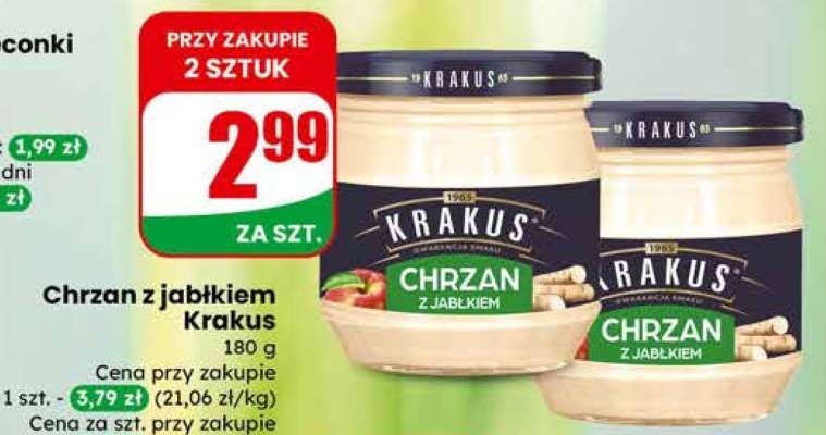 Chrzan z jabłkiem Krakus