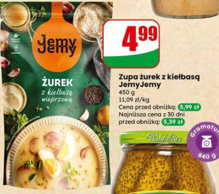 Zupa żurek z kiełbasą JemyJemy