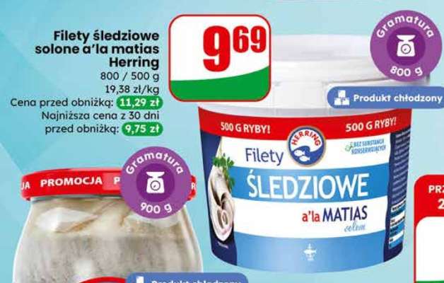 Filety śledziowe solone a’la matias Herring