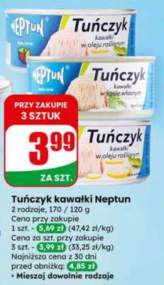 Tuńczyk kawałki Neptun