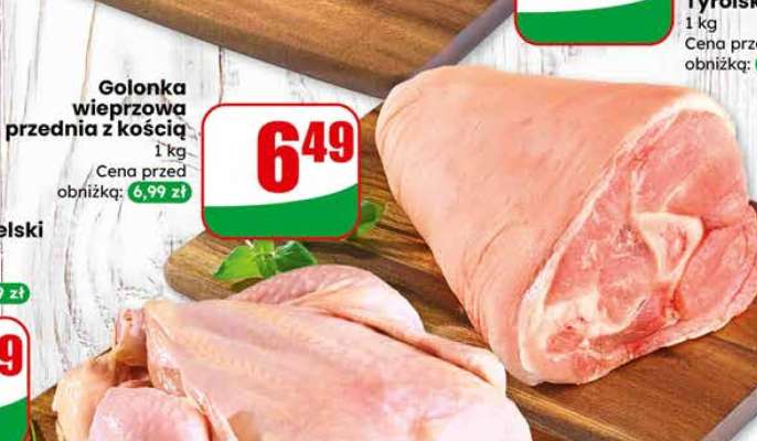 Golonka wieprzowa przednia z kością