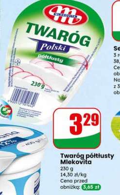 Twaróg półtłusty Mlekovita