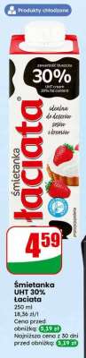 Śmietanka UHT 30% Łaciata*