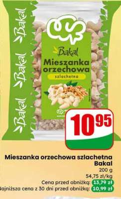 Mieszanka orzechowa Szlachetna Bakal