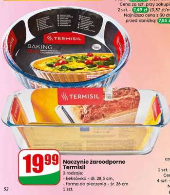 Naczynie żaroodporne TERMISIL